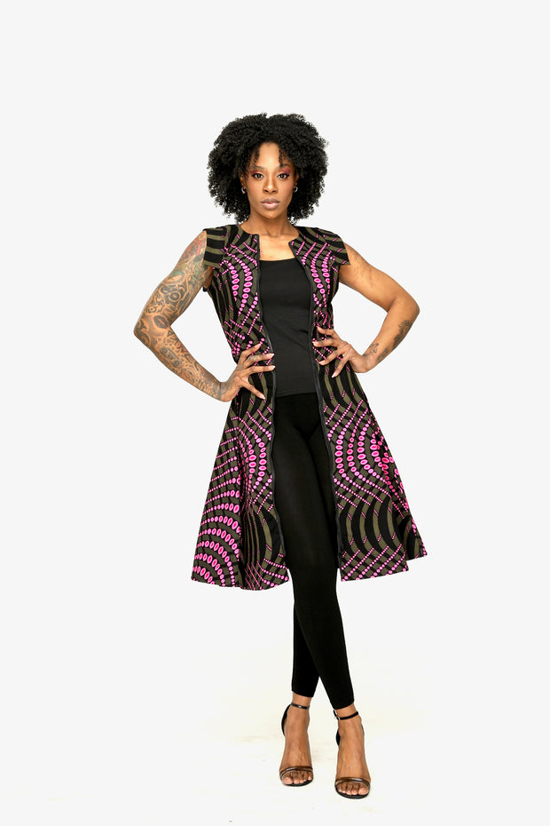 Epe African Print Jacket Dress