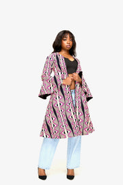 Amaka African Print Jacket Dress - Ray Darten