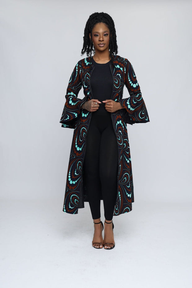 Zainab African Print Jacket Dress