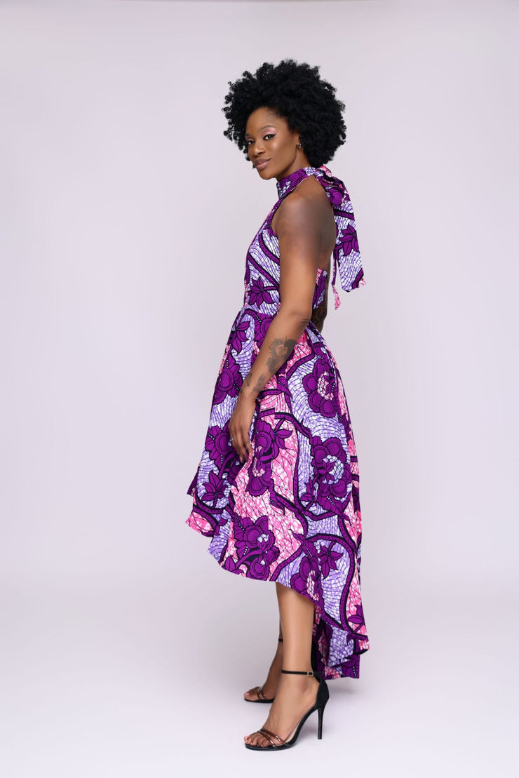 Tobiloba African Print Dress - Ray Darten