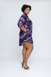 Bola African Print Shirt Dress - Ray Darten