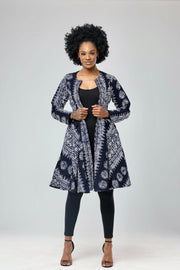 Damola African Print Jacket Dress