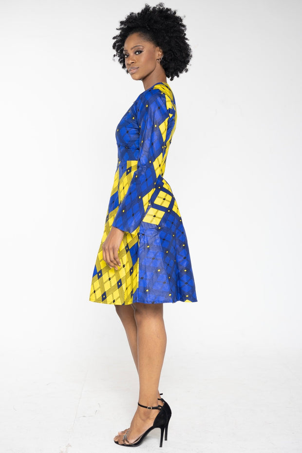 Monotan African Print Jacket Dress - Ray Darten