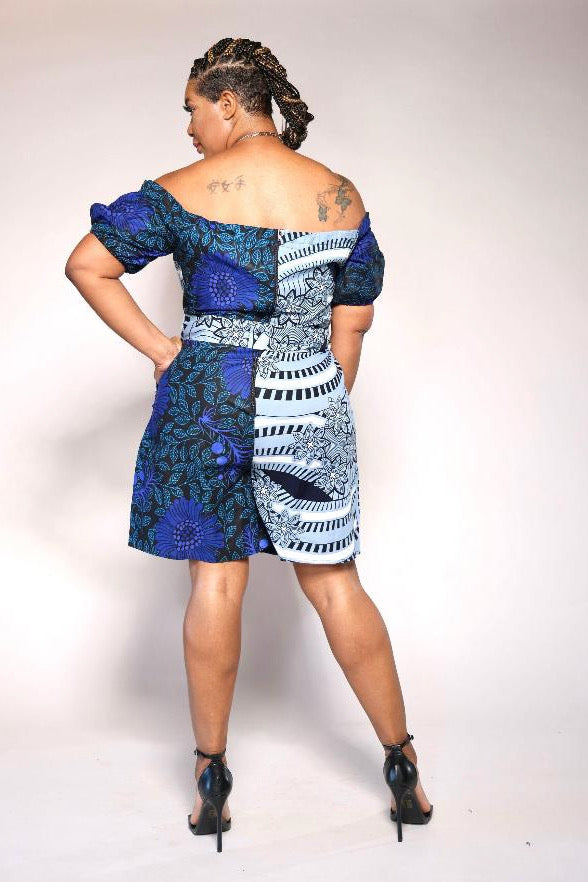 Isolo African Print Playsuit