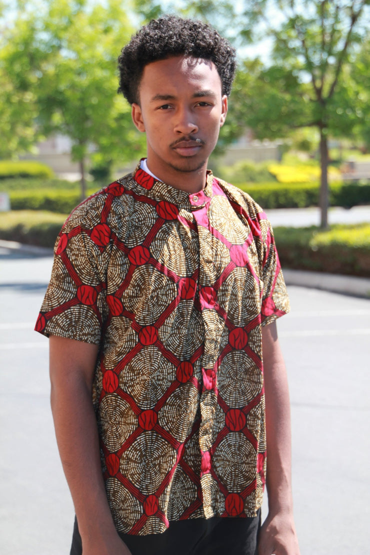 Oba African Print Shirt - Ray Darten