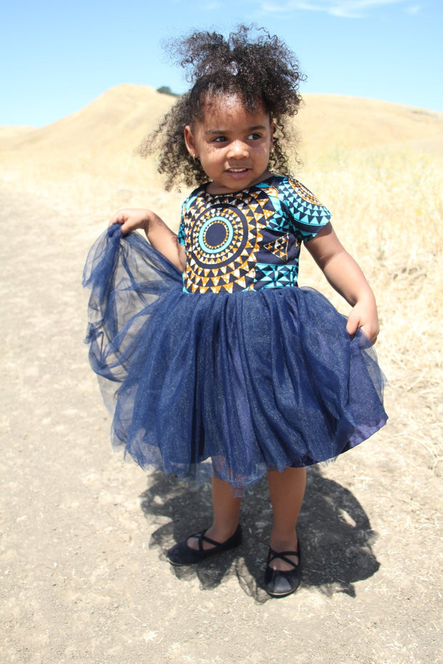 Ajasa African Print Baby Dress - Ray Darten