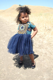 Ajasa African Print Baby Dress - Ray Darten