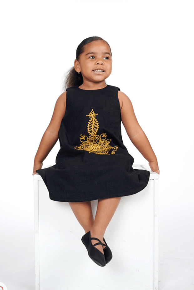 Toye African Embroidered Kids Dress - Ray Darten