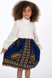 Lami African Print Skirts For Kids - Ray Darten