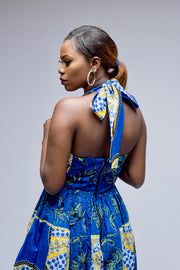 Zaria African Print Dress