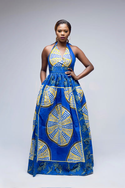 Zaria African Print Dress