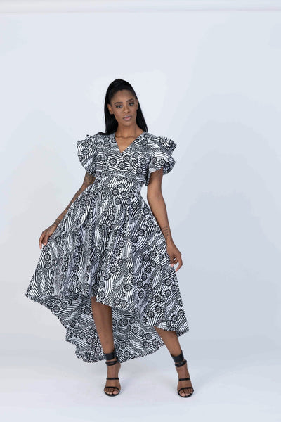 Tami African Print Dress - Ray Darten