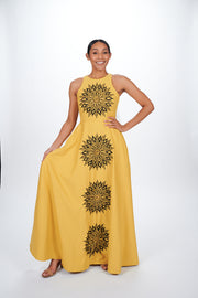 Pipe Dress (Yellow) - Ray Darten