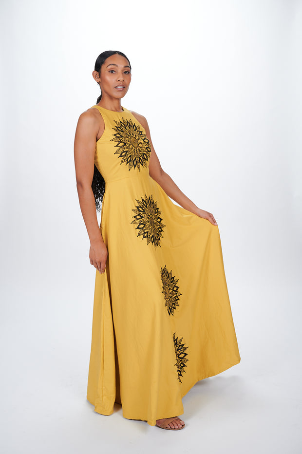 Pipe Dress (Yellow) - Ray Darten