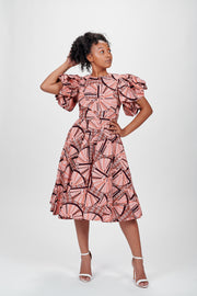 Pelumi African Print Dress