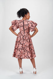 Pelumi African Print Dress