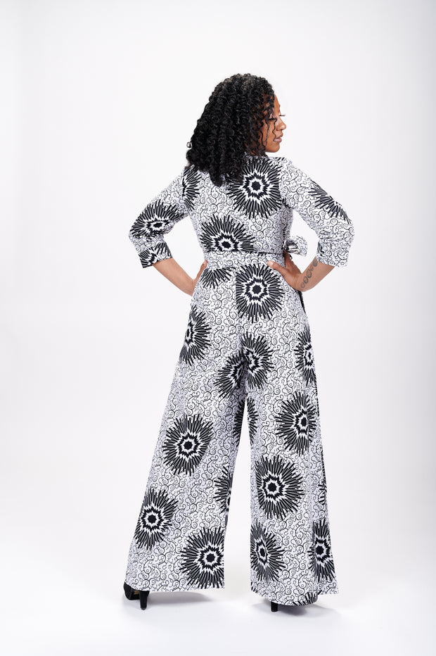 Jisoo African Print Jumpsuit