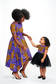 Omore African Print Dress - Ray Darten
