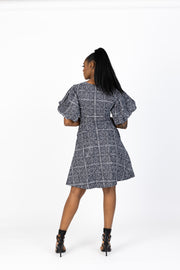 Toni African Print Jacket Dress