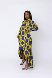 Awodola African Print Dress