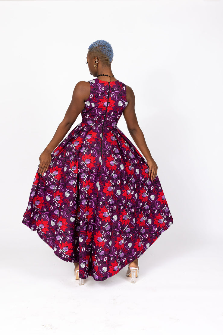 Ladi African Print Dress