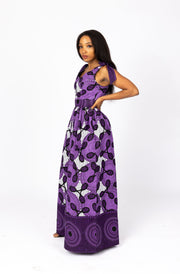 Juwonlo African Print Dress