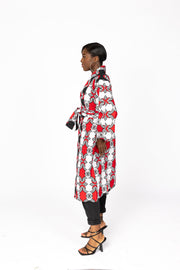 Banyo African Print Kimono