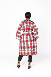 Banyo African Print Kimono