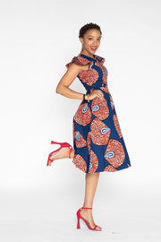 Oyin African Print Jacket Dress