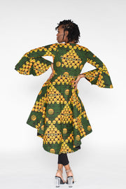Araya African Print Jacket Dress