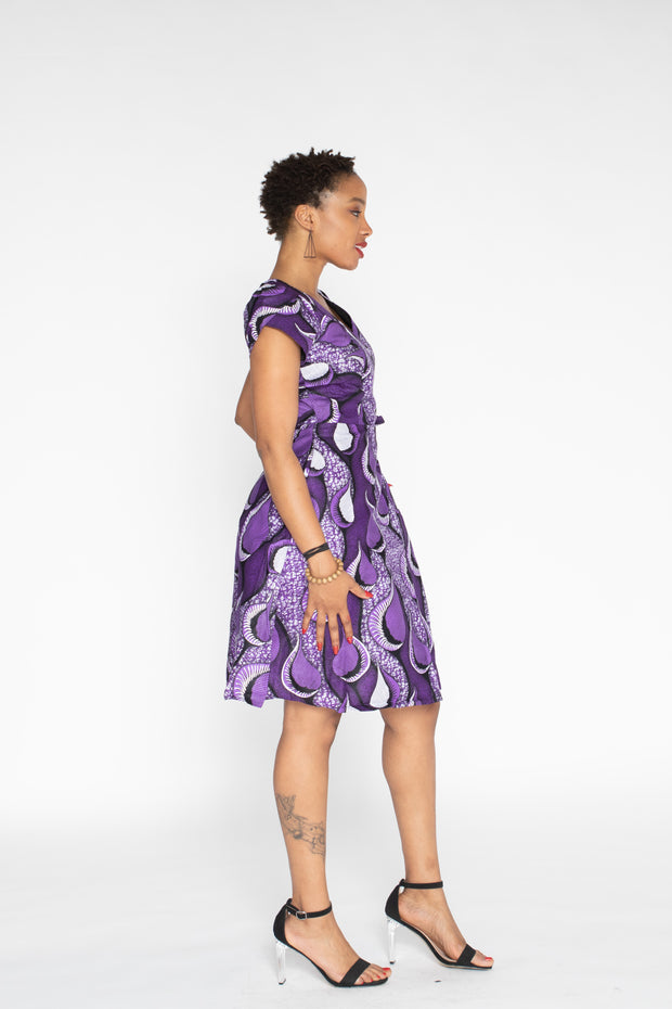 Folusho African Print Dress