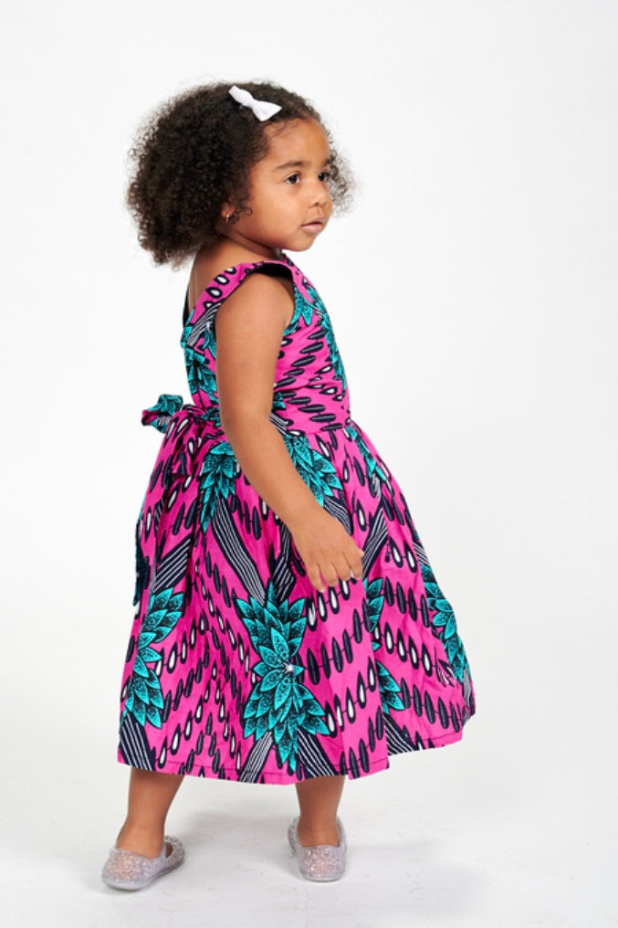 Temilola African Print Kids Dress
