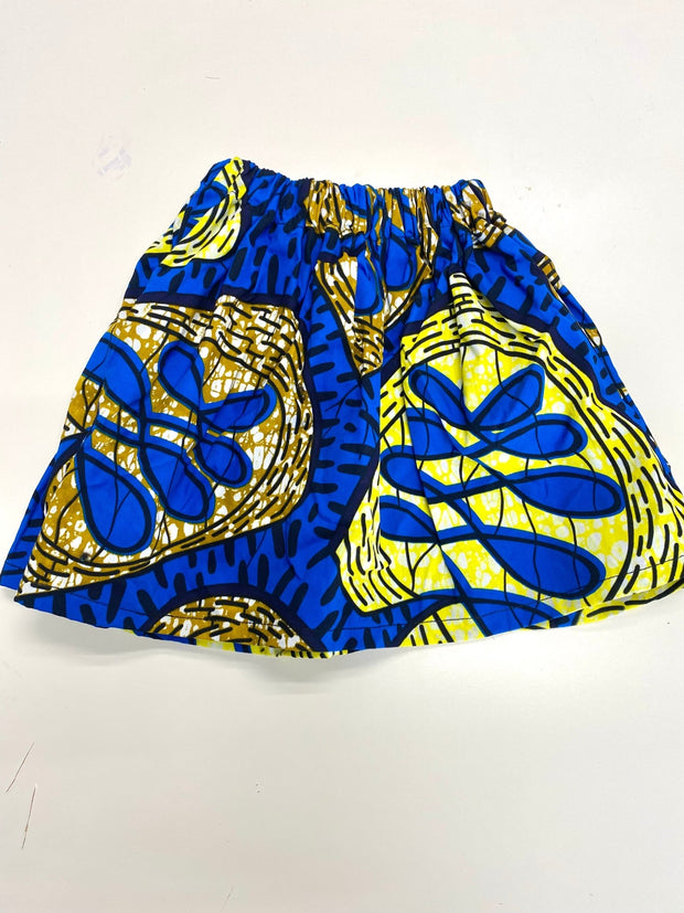 Agbeke African Print Skirts For Kids - Ray Darten