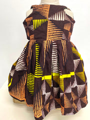 Bola African Print Kids Dress