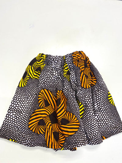 Anike African Print Skirts For Kids - Ray Darten
