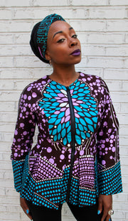 Ekun African Print Jacket